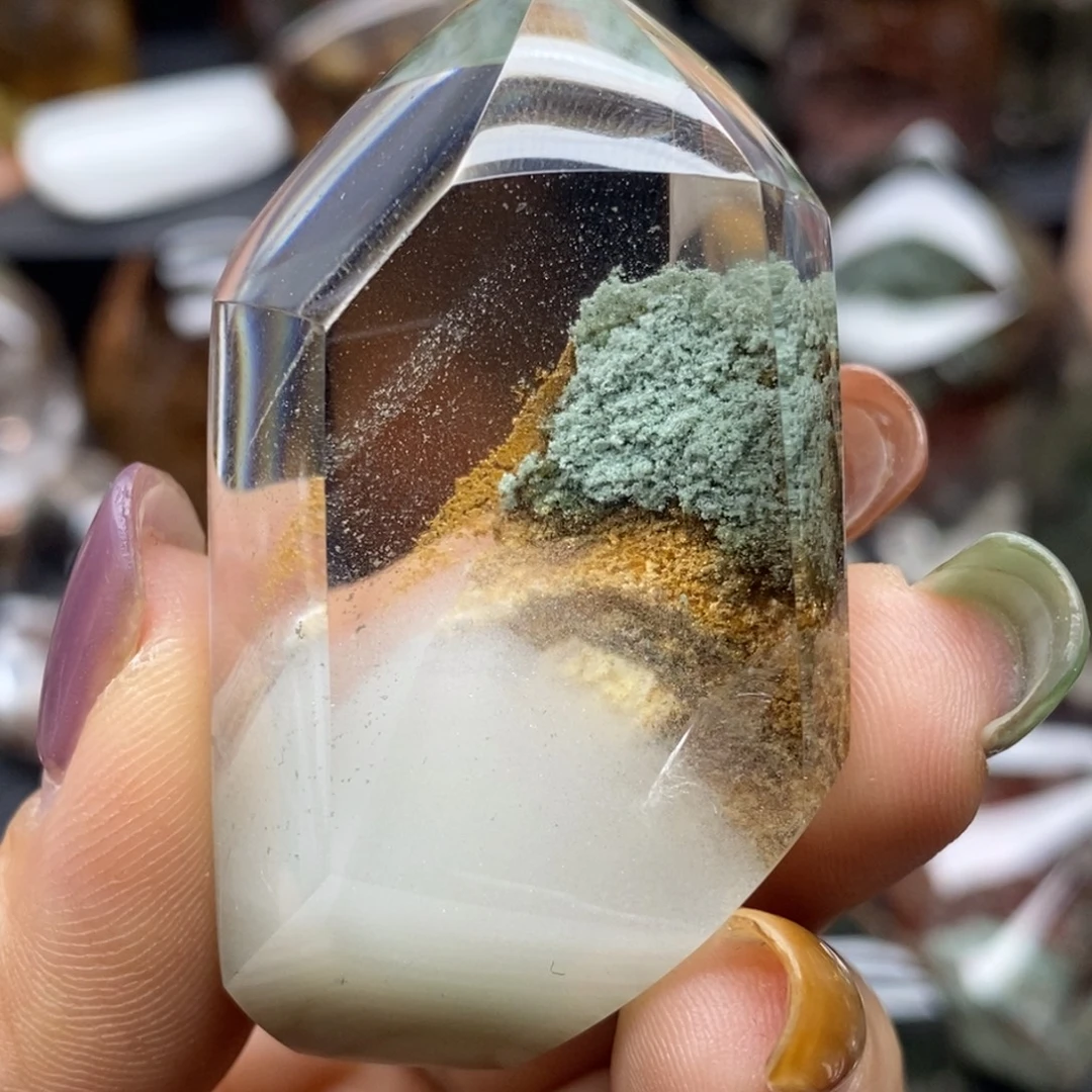 珠宝半成品水晶未镶嵌