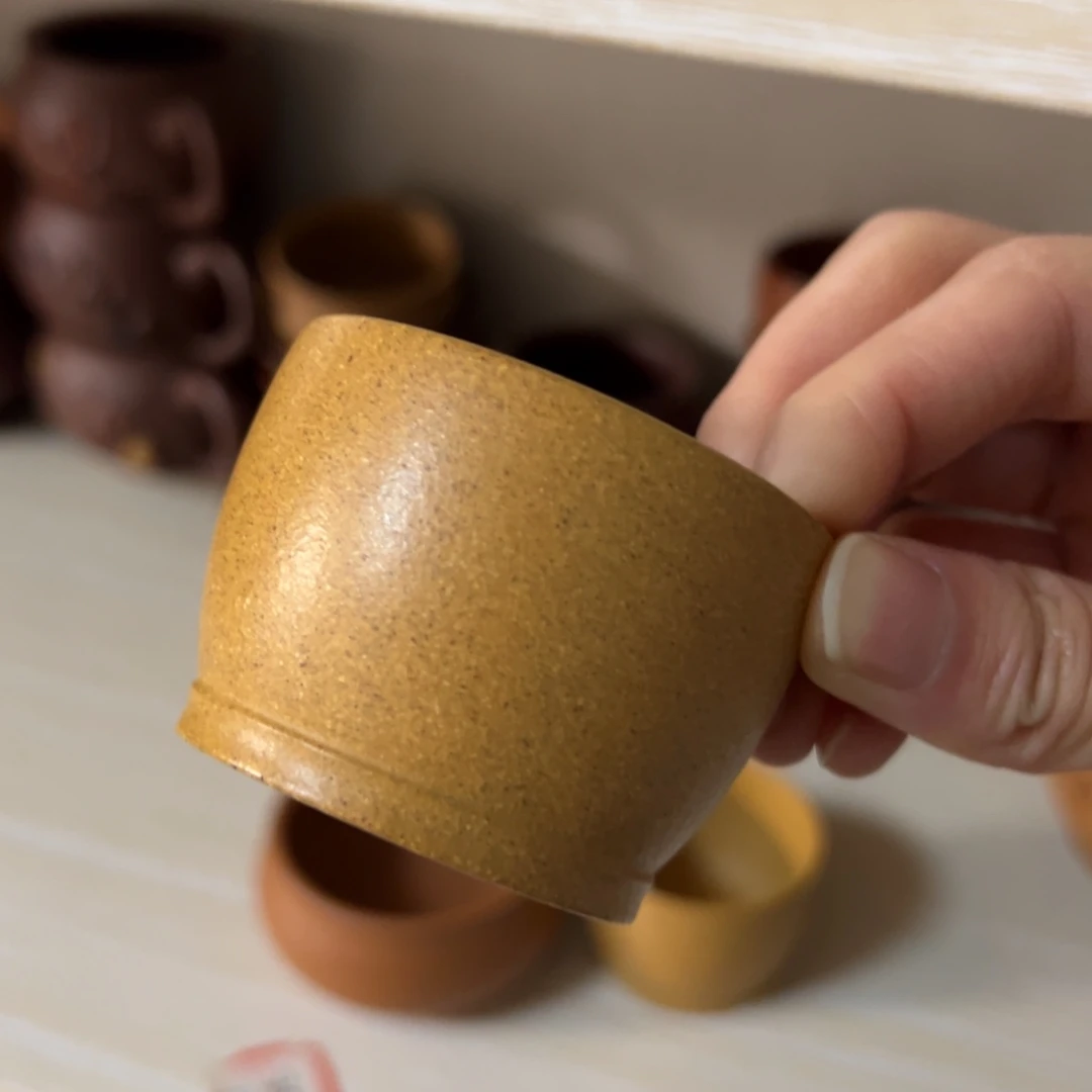 紫砂茶壶段泥客杯50