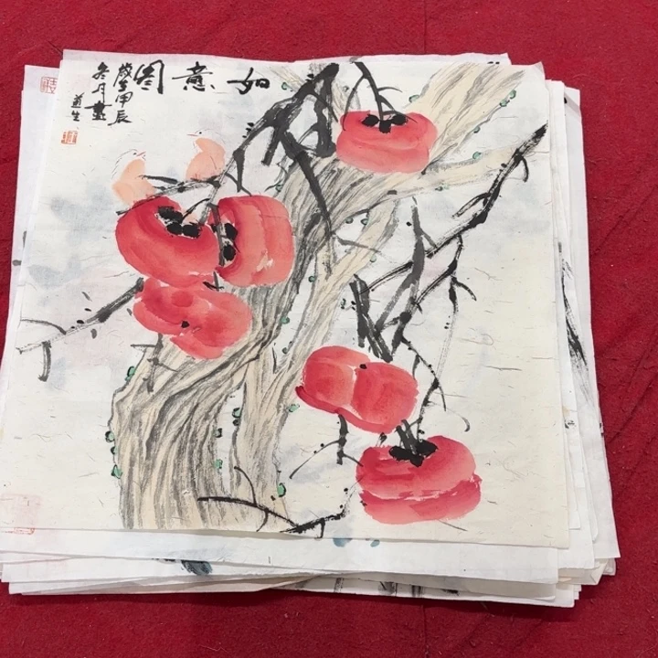 国画花鸟的翅膀和翅膀是一样