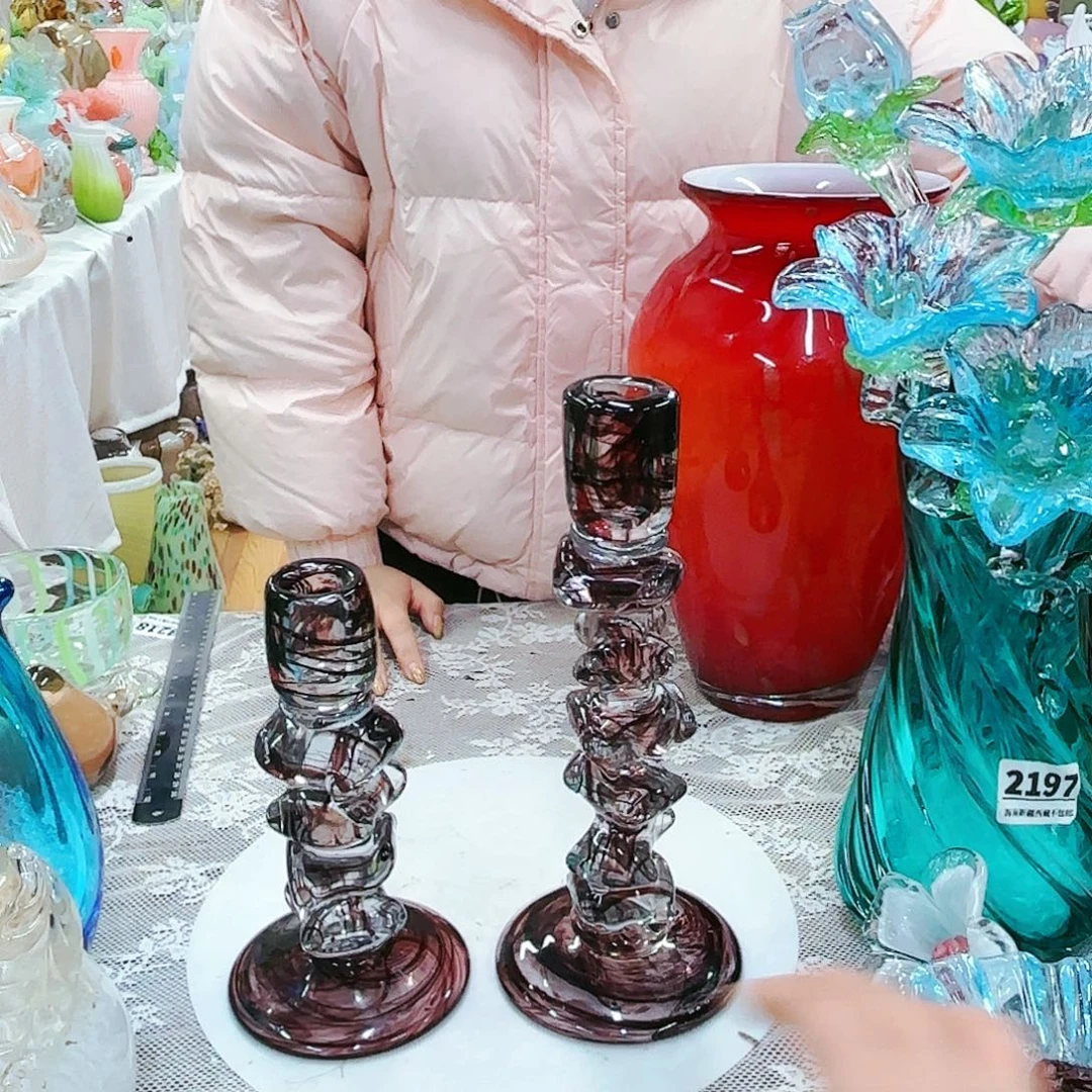 丑***儿琉璃花瓶花器艺术品