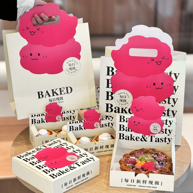 蛋挞包装盒定制免折太阳花蛋挞盒焦糖蛋挞盒子葡式可颂蛋挞打包盒