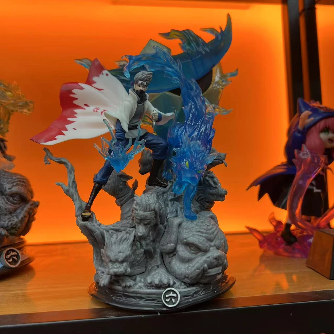 福利品（现货）高约26cm 火影忍者 小号cs卡卡西 便宜手办模玩摆件