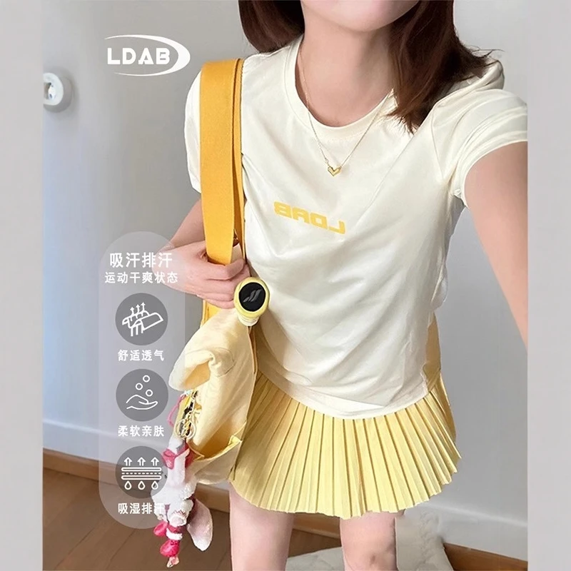 临典专业羽毛球服运动套装女2025夏季新款吸汗速干训练大赛服装