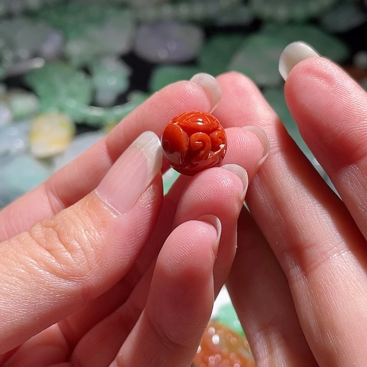 颈饰未镶嵌翡翠天