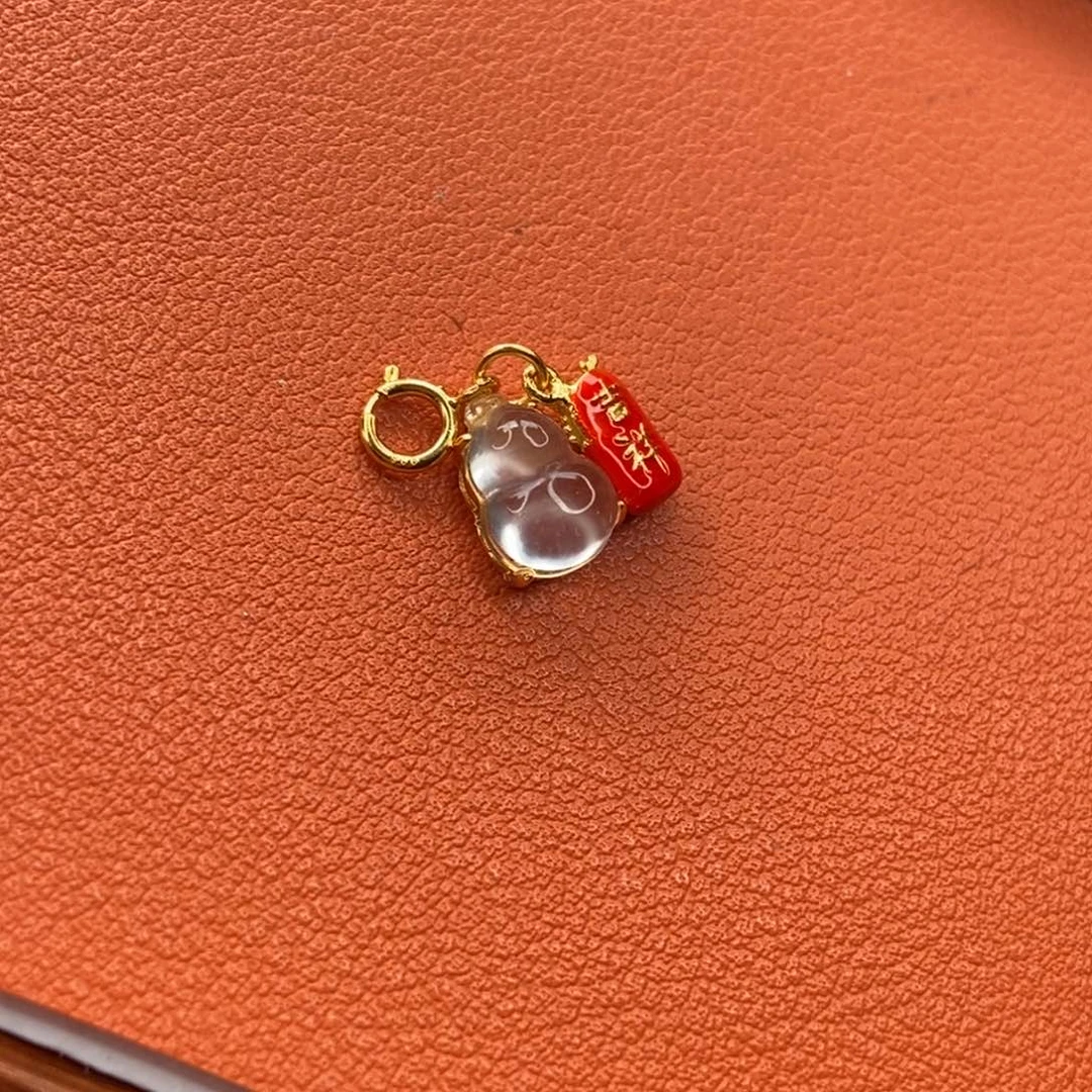 石英质玉颈饰银S925镶嵌浅*