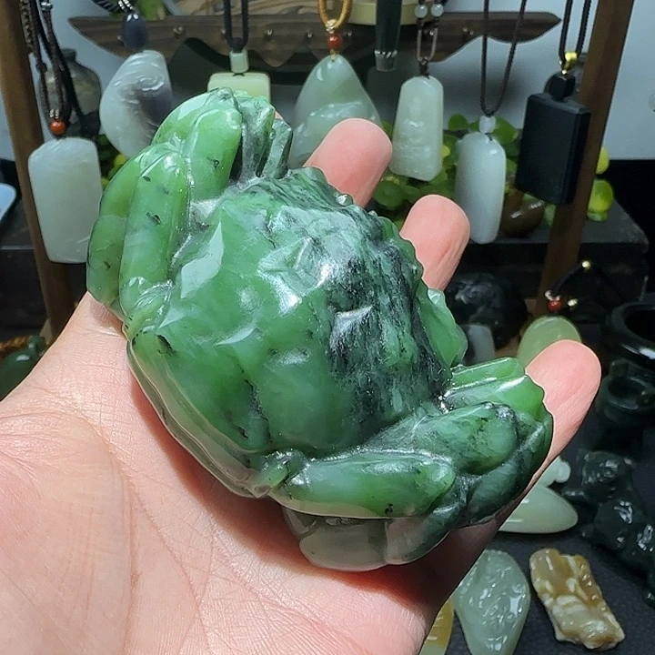 和田玉未镶嵌摆件