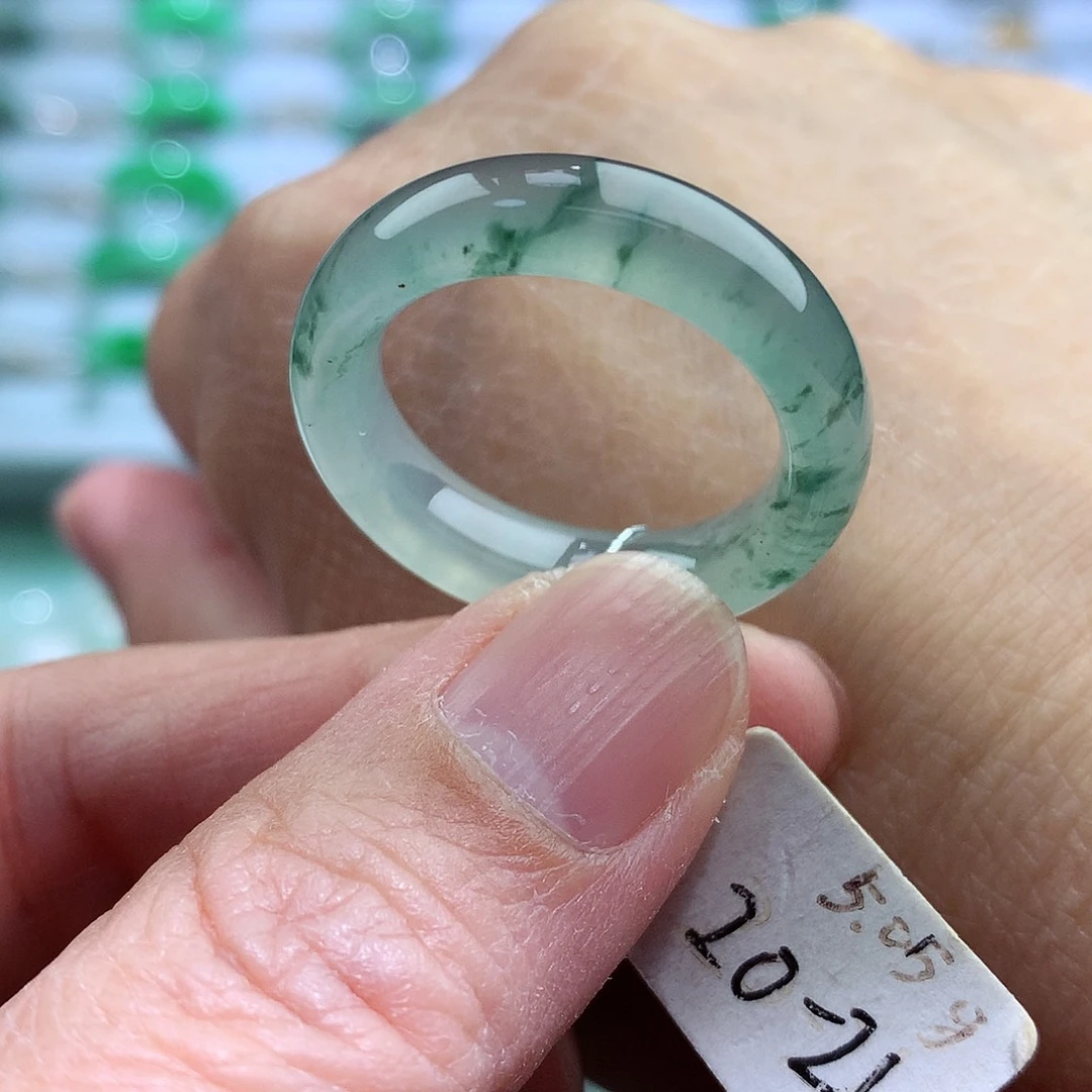 未镶嵌戒指翡翠20-21号