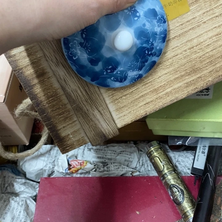 瓷片哈哈中古工艺品树脂
