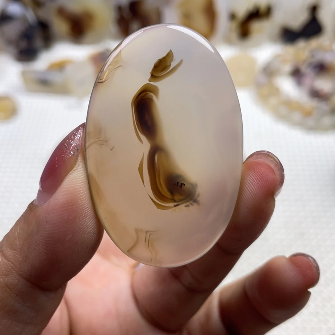 玛瑙/玉髓未镶嵌颈饰