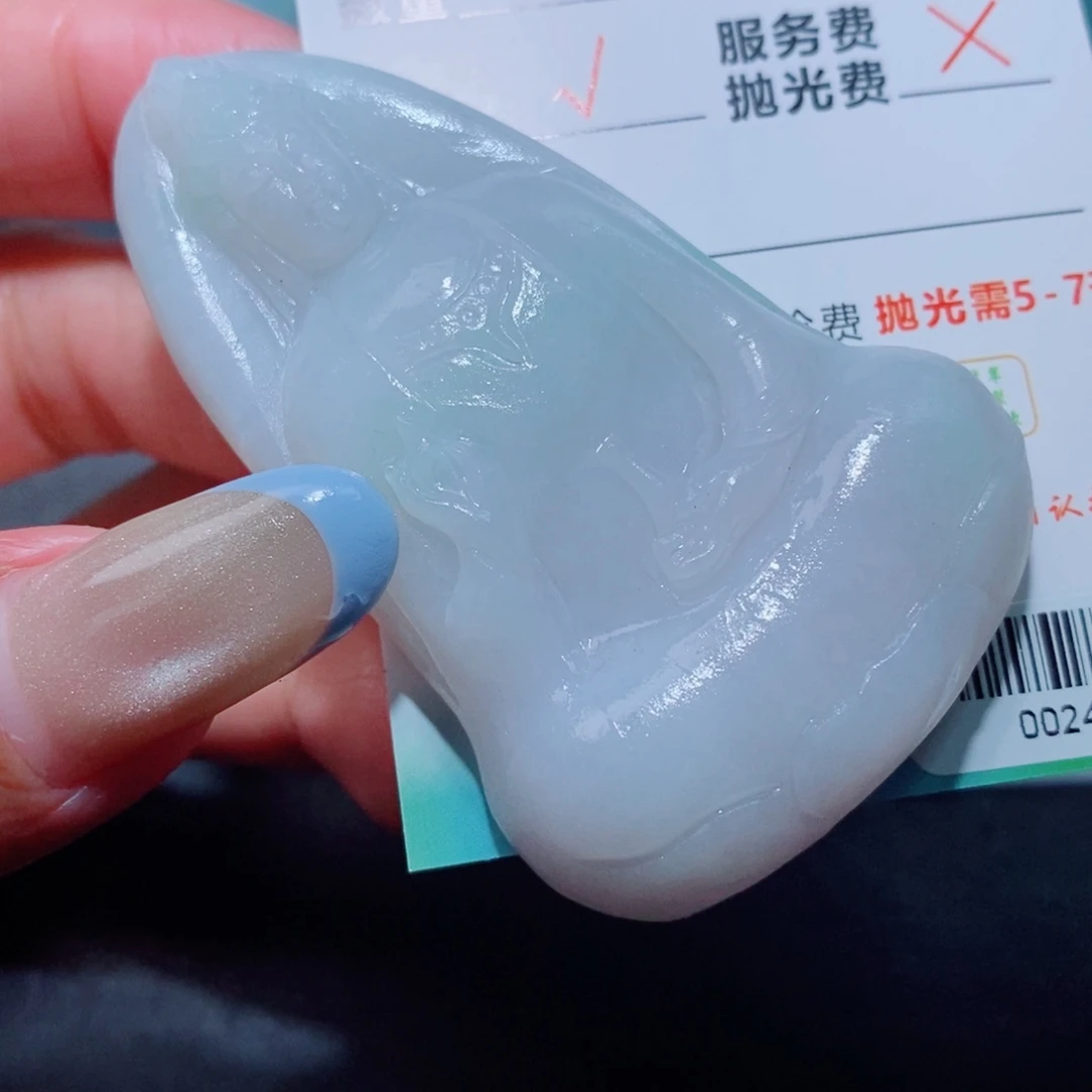 定制翡翠未镶嵌定制毛货翡翠挂件