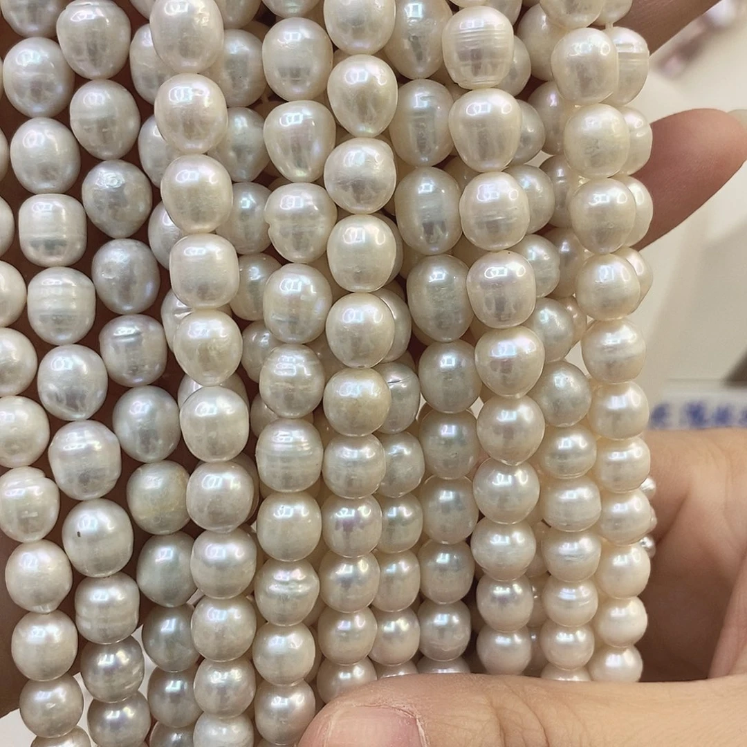 颈饰钛钢淡水珍珠