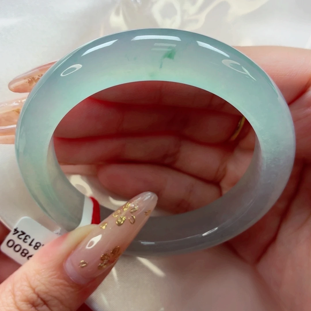 翡翠未镶嵌手镯22（65号）