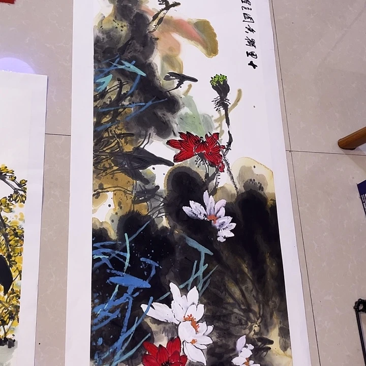 国画张圣敏先生纯手绘作品