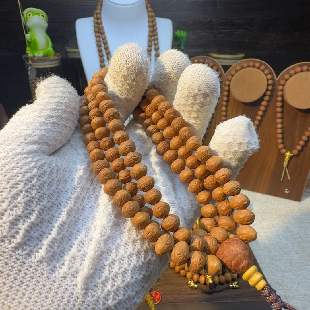 吊坠凤眼菩提酸枣核凤眼精美一串原生态特价款