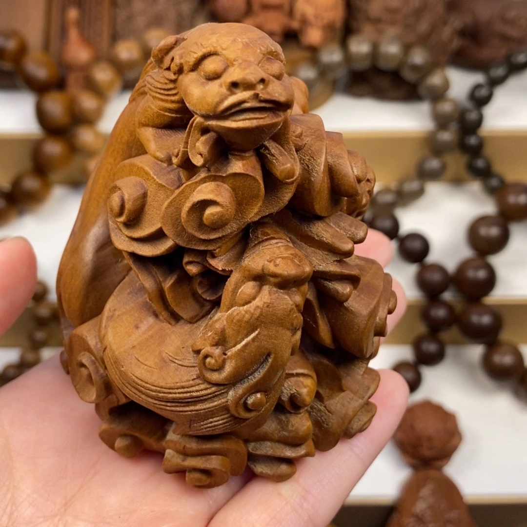 风***淡檀香木手串/手链老山檀香摆件奶香
