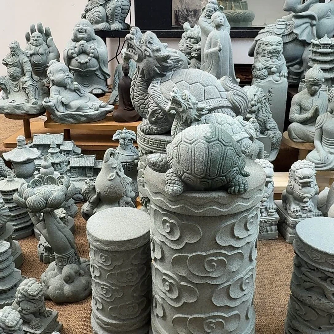石材青砂石云柱20