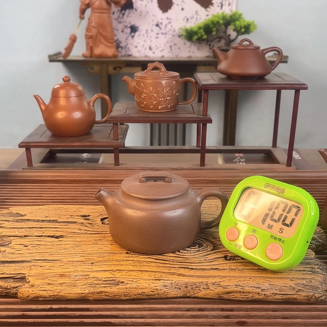 紫砂茶壶喝***在一起一星期不知道