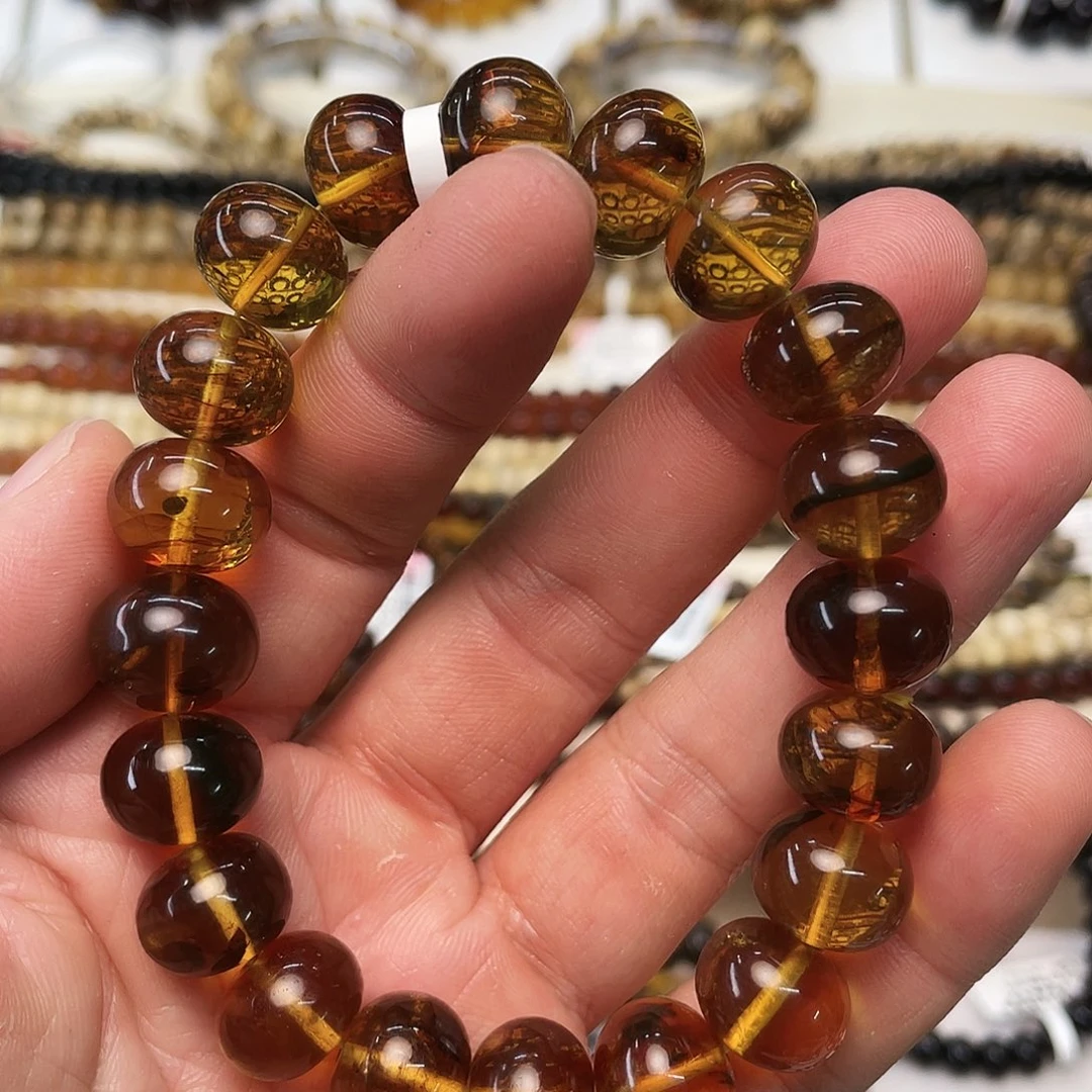 琥珀未镶嵌裸石十三91136