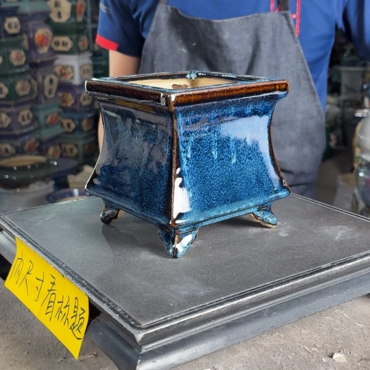 一风堂石湾花盆 内10*11