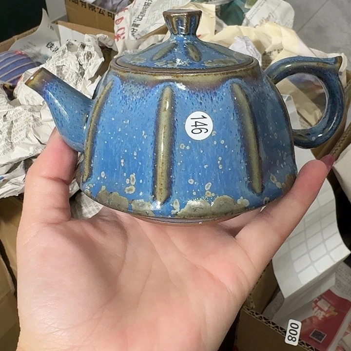 摆件陶郑家钧窑摆件