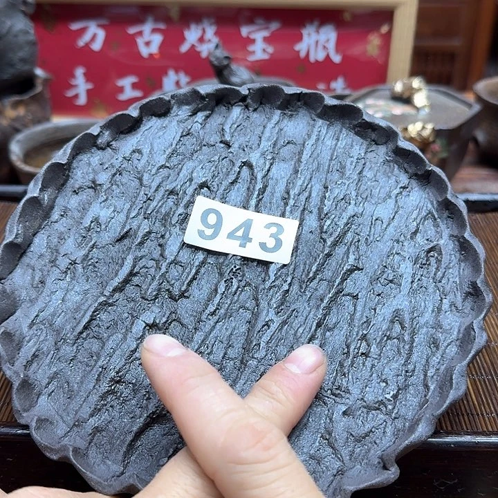 纯手工制作粗陶茶具