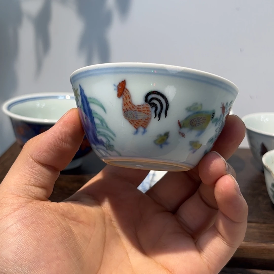 用***陈摆件瓷器工艺品摆件青花