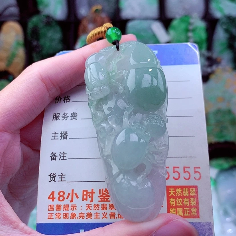 【闪购商品】翡翠颈饰未镶嵌挂件