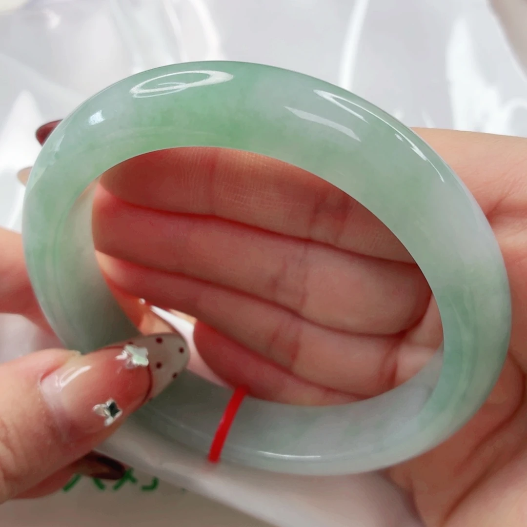 翡翠未镶嵌手镯58.9x413