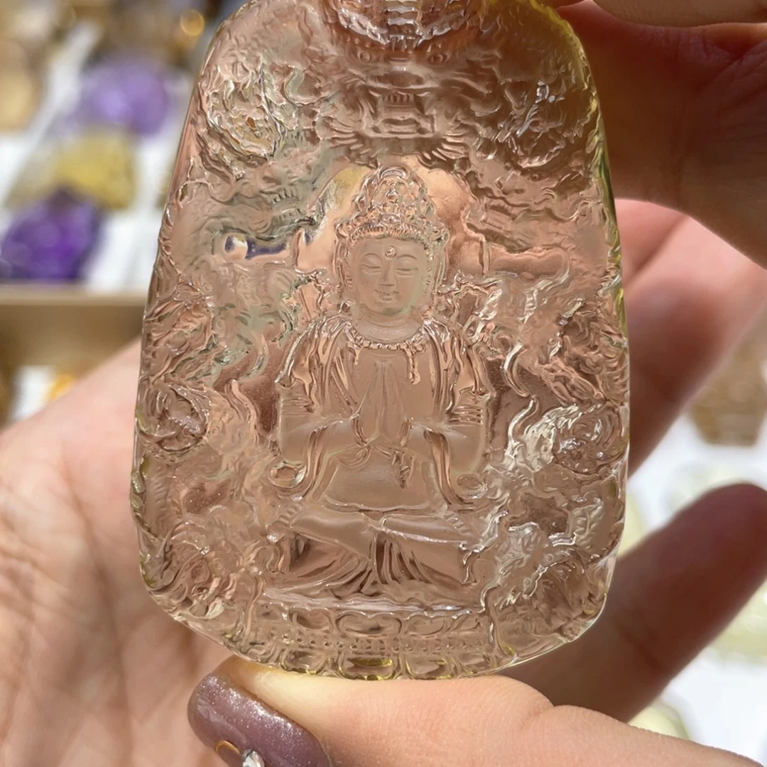 颈饰未镶嵌水晶定制