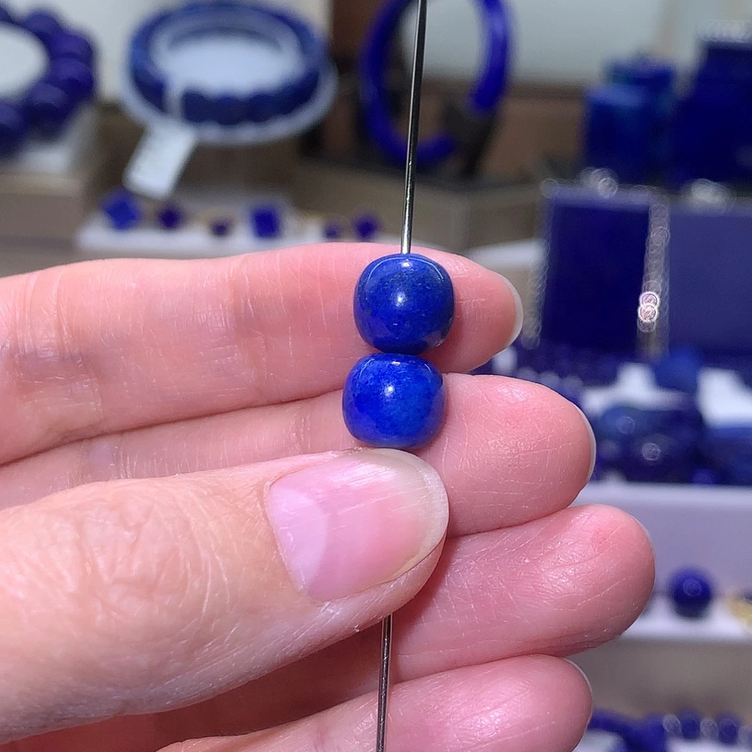 青金石未镶嵌天然原矿老型9m