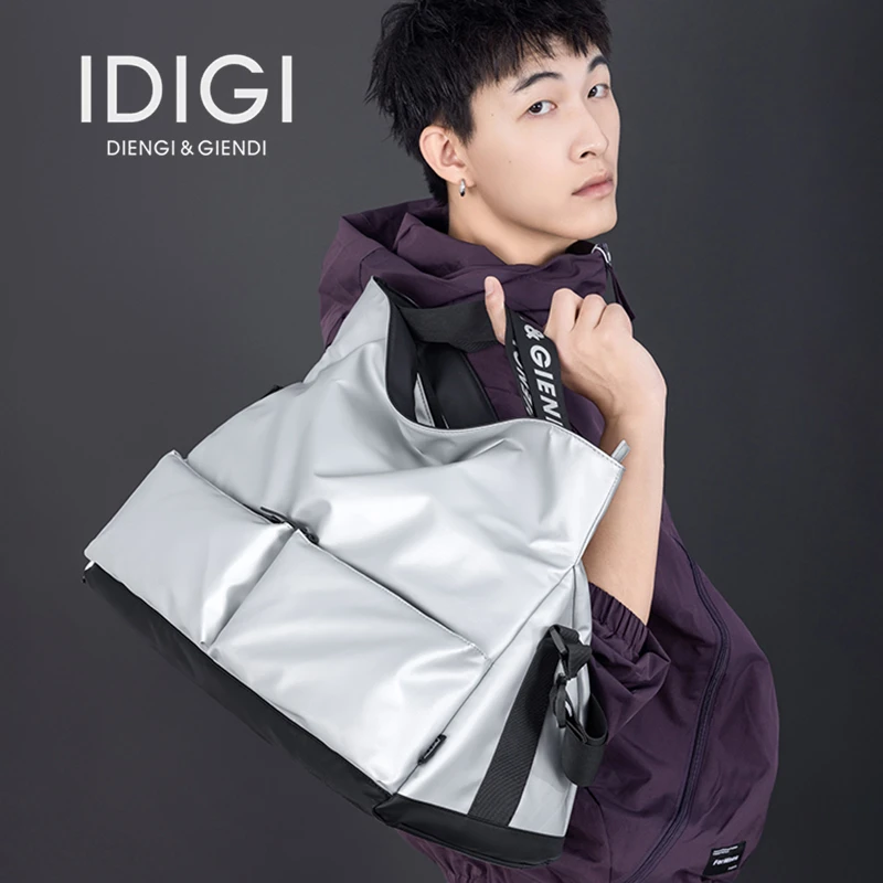 IDIG健身包干湿分离运动包男女通用时尚高级单肩包斜旅行包提包