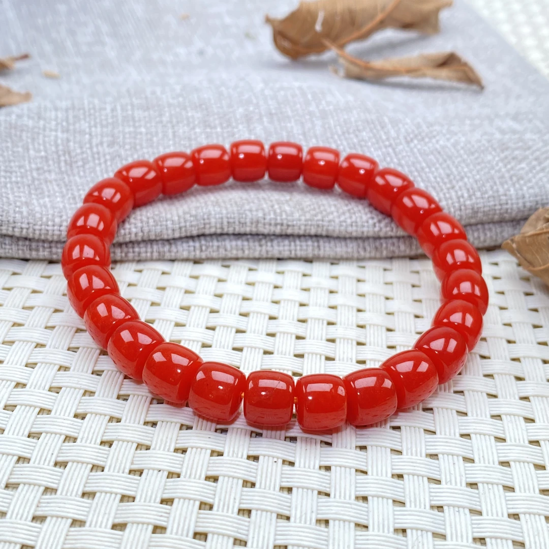 NH-243号清新大气红景天老型珠8mm手链多样性发一件