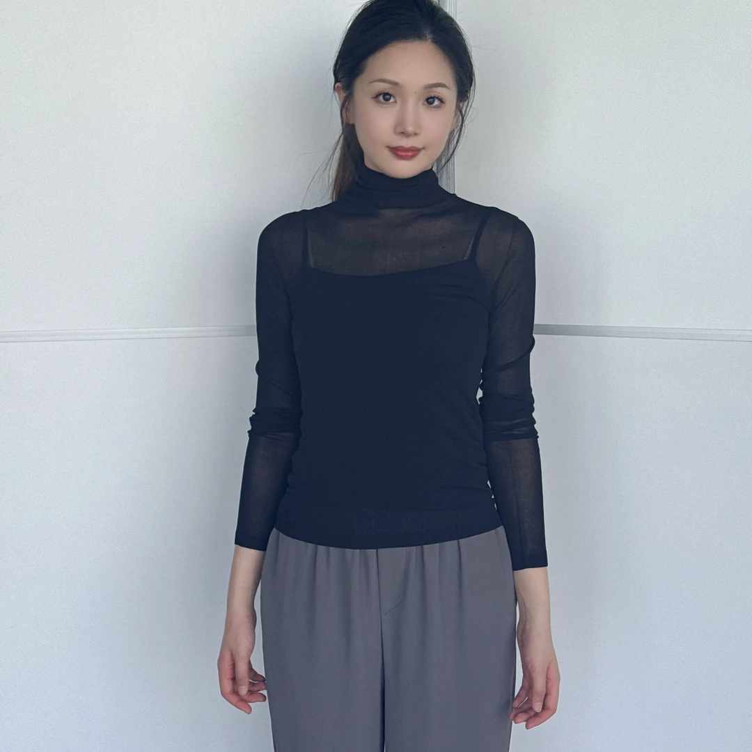 MaxMara 【国现 专柜4700】女士长袖打底衫 Fatuo 003