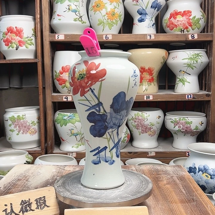 摆件15 新款陶瓷大微瑕