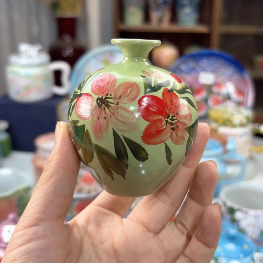 景德镇手绘高温釉下彩陶瓷茶具