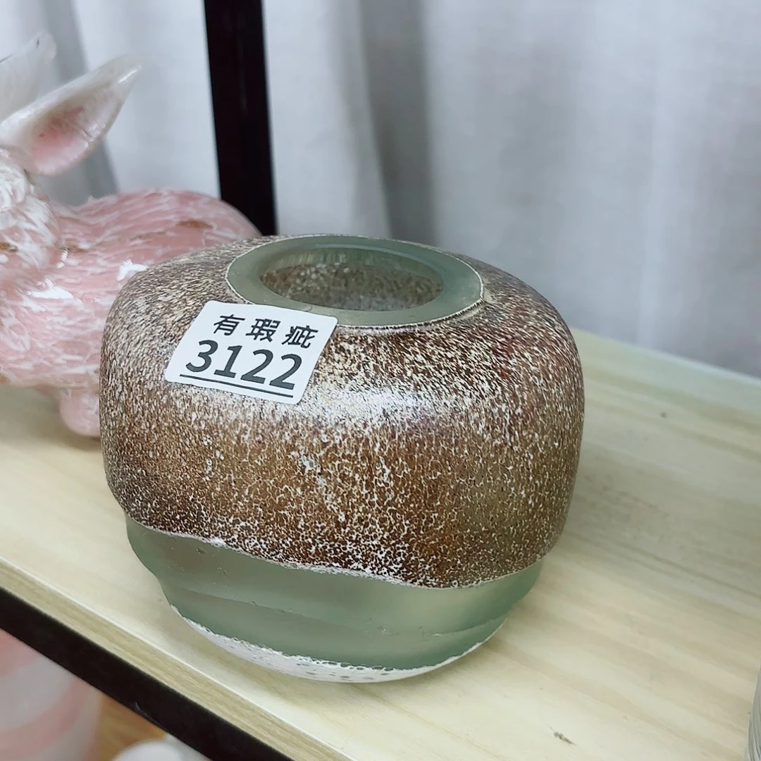 3122瓶 安妮琉璃花器摆件瑕