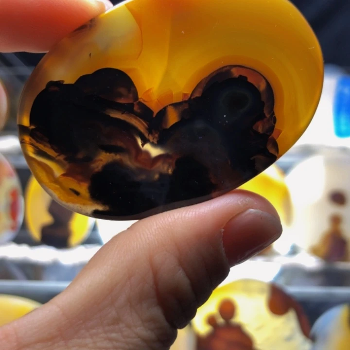 合金玛瑙/玉髓珠宝奇石32