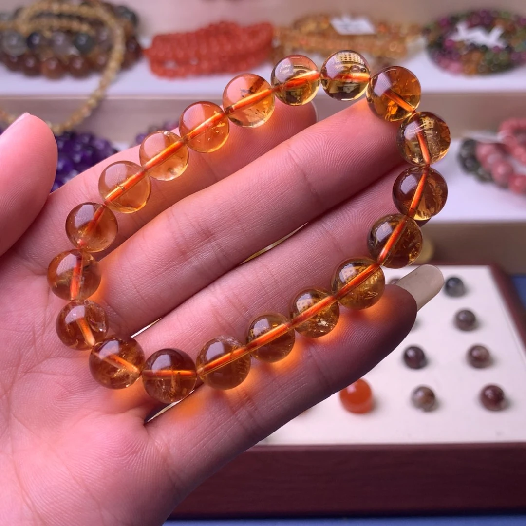 水晶手链未镶嵌水晶手串