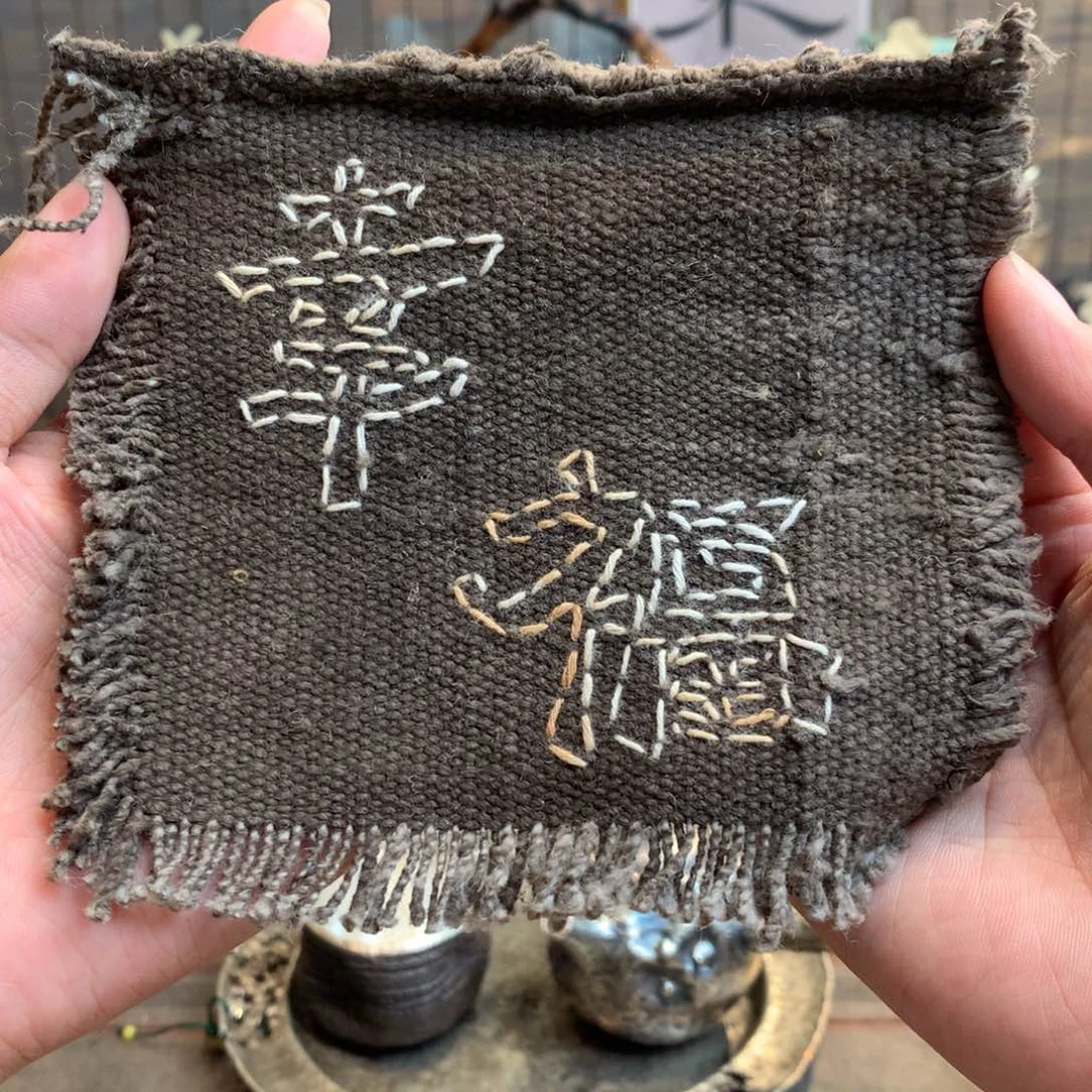 手工制作 老布茶垫