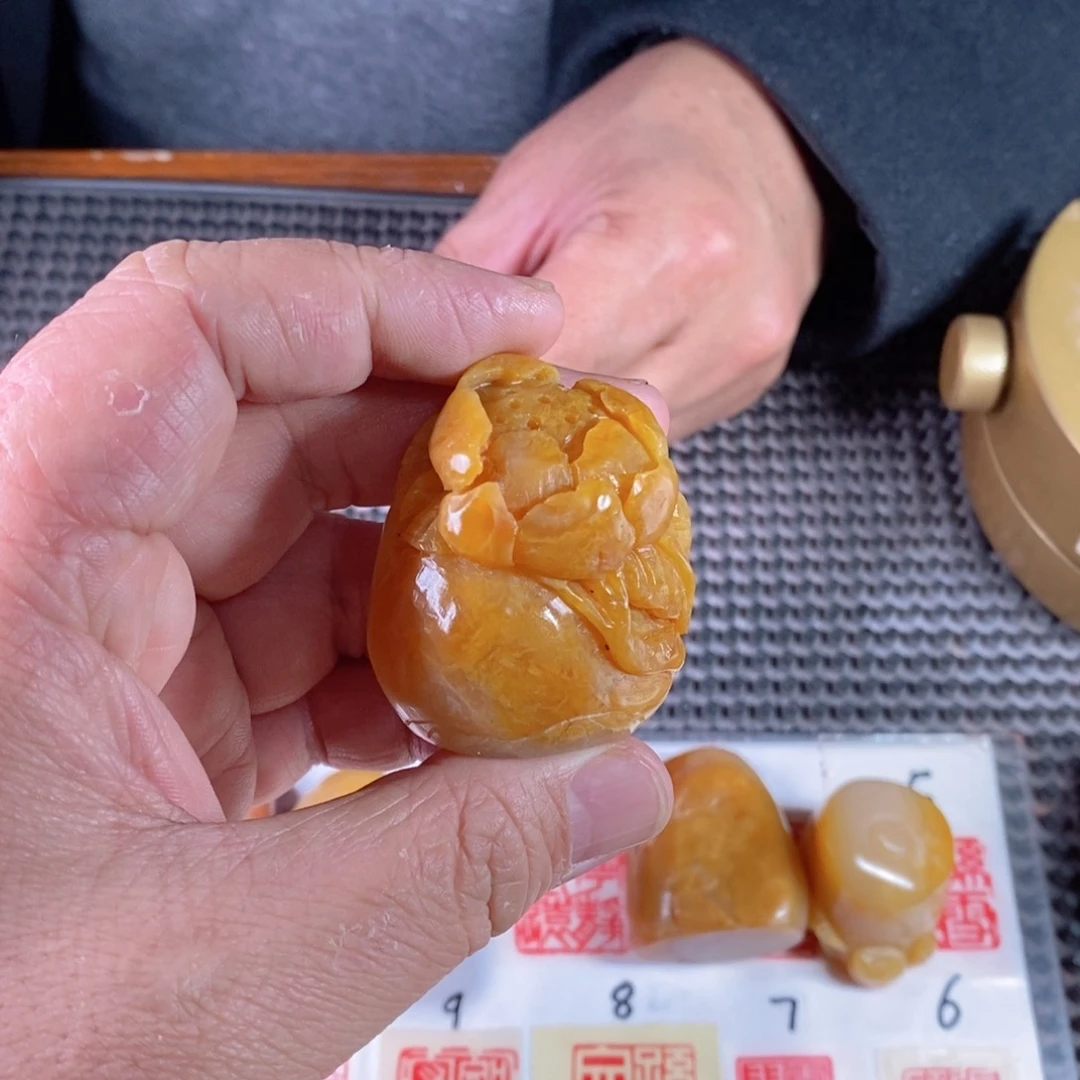 老挝石O***n随形定制包刻