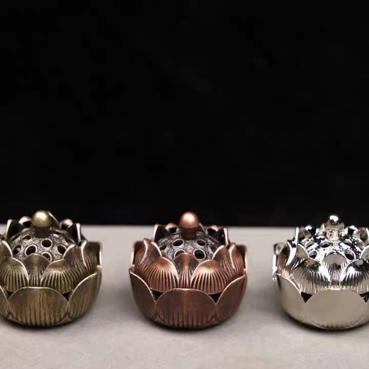 指尖莲花香薰香炉