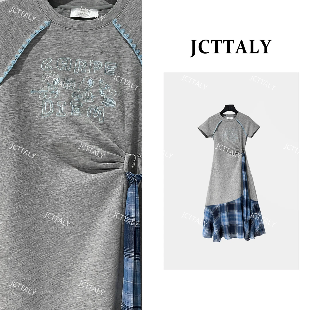 【宠粉价】2025夏季刺绣连衣裙新款高级不撞款连衣裙JC-A3986