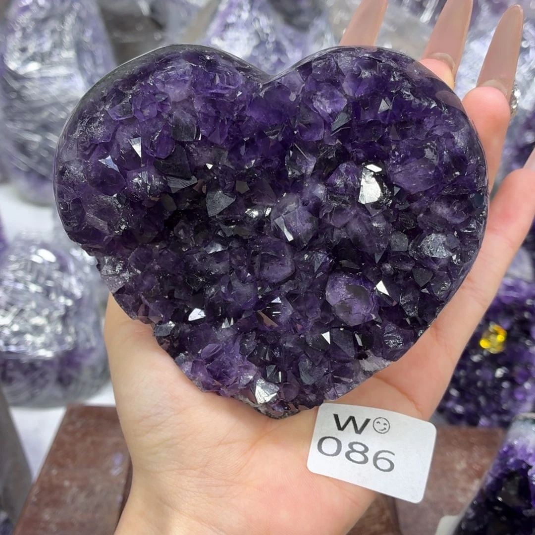 未镶嵌紫晶摆件紫水晶