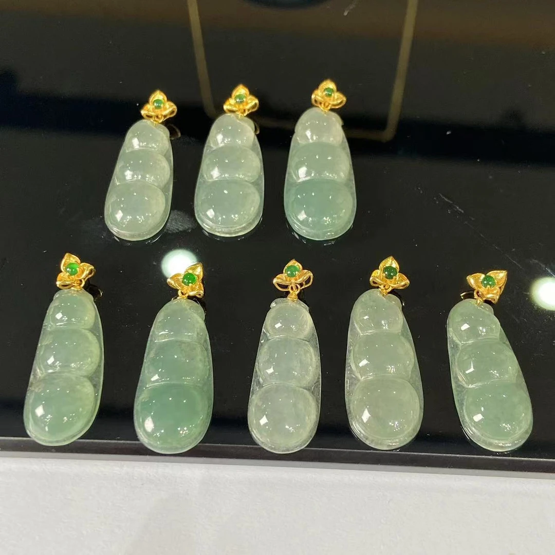 12794天然A货翡翠【福豆】多样性发一个