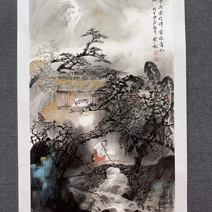 国画书画作品多次