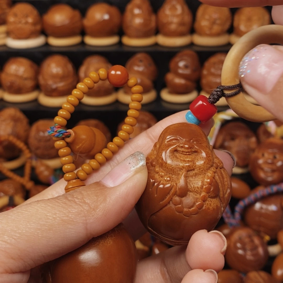 手串/手链橄榄核弥勒单0055