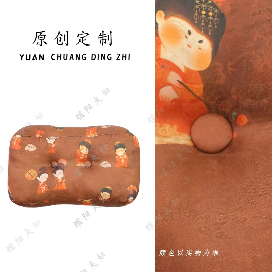 新中式轻奢高定国风护腰枕靠枕（K095）