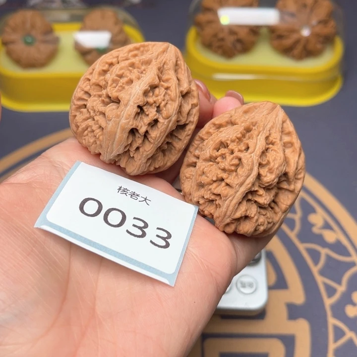 文玩核桃把件40大粗筋