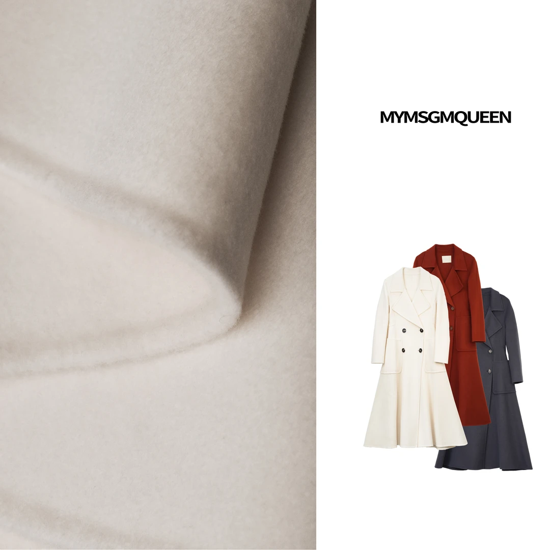 “白月雪颂”百搭高级感羊毛大衣