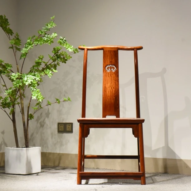 缅花（大果紫檀）灯挂椅新中式新中式家用禅意桌椅古典茶椅